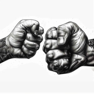 fine-line-hands – tattoo design ideas free ai generated – surrealism-morphic-transformation – for-arm – Gallery: hands-inkby-ai