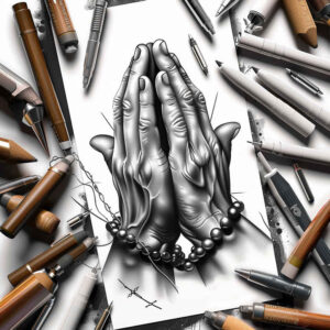 hand-tattoo – tattoo design ideas free ai generated – neotraditional-clear-lines – for-hand – Gallery: hands-inkby-ai