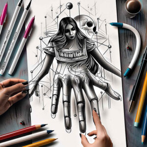 hands-and-love – tattoo design ideas free ai generated – realism-naturalistic – for-ribs – Gallery: hands-inkby-ai