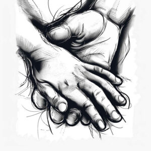 hands-in-motion – tattoo design ideas free ai generated – surrealism-chromatic-aberration – for-biceps – Gallery: hands-inkby-ai