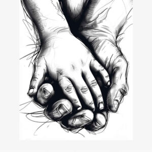 hands-with-feathers – tattoo design ideas free ai generated – surrealism-enigmatic-aura – for-collarbone – Gallery: hands-inkby-ai