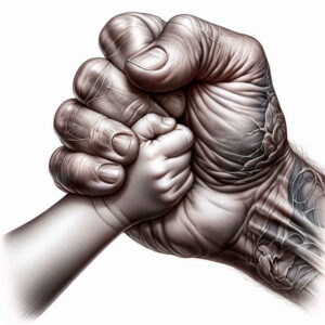 organic-line-hands – tattoo design ideas free ai generated – neotraditional-expressive-color – for-lower-back – Gallery: hands-inkby-ai