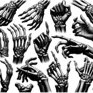 symbolic-hands – tattoo design ideas free ai generated – neotraditional-modern-classic – for-upper-arm – Gallery: hands-inkby-ai