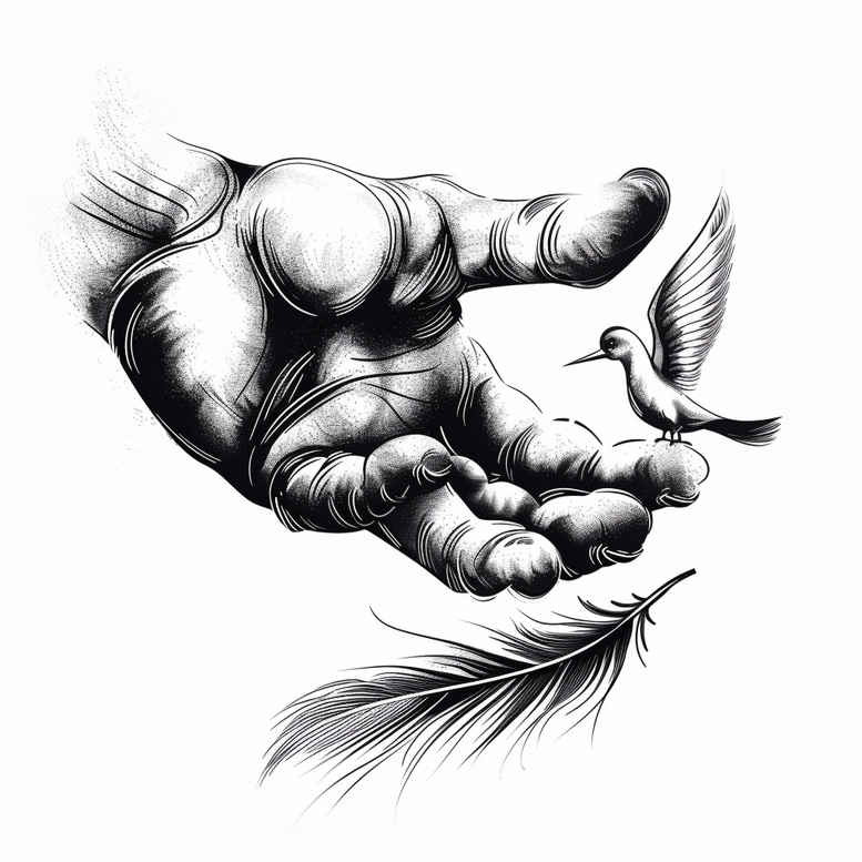 hands tattoo design ideas Surrealism phantasm anatomy for foot