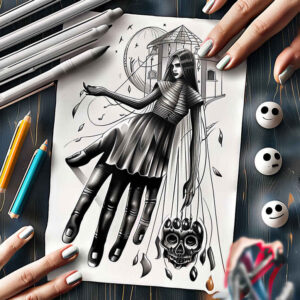 hands tattoo design ideas distorted perspective artistic stands for endurance