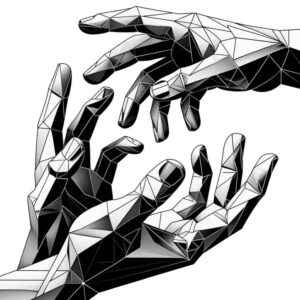 hands tattoo design ideas Realism soft highlights artistic symbol of courage