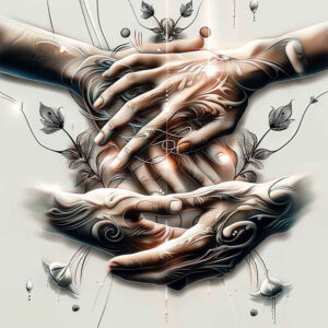 hands tattoo design ideas bright color caring for palm