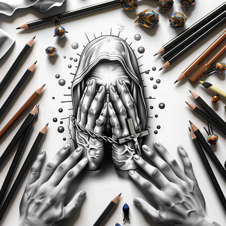 hands tattoo design ideas Surrealism unreal detailed shows resilience