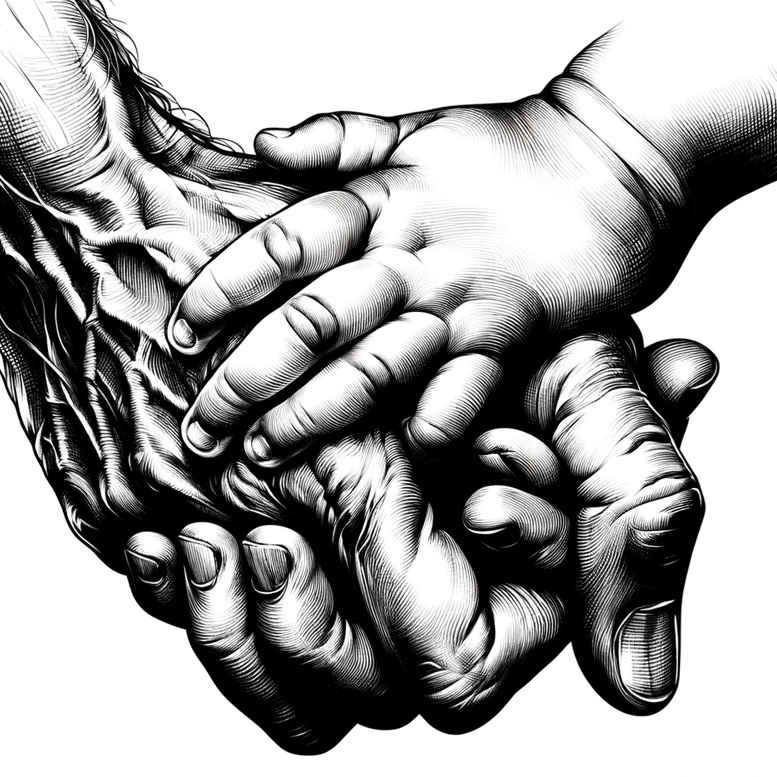 hands tattoo design ideas artistic contrast expressive pose for back
