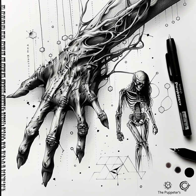hands tattoo design ideas precise lines holding for collarbone