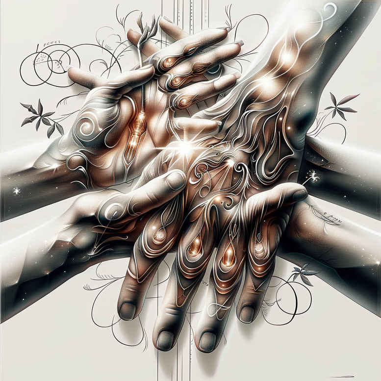 hands tattoo design ideas surreal holding for wrist