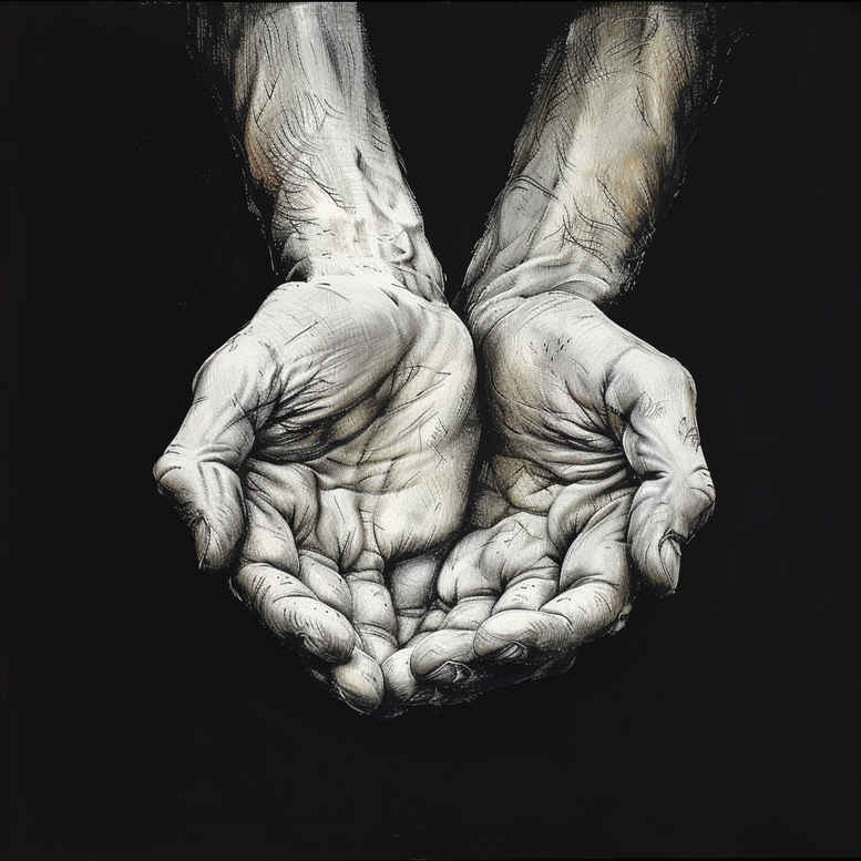 hands tattoo design ideas Realism micro detail smooth shading stands for perseverance