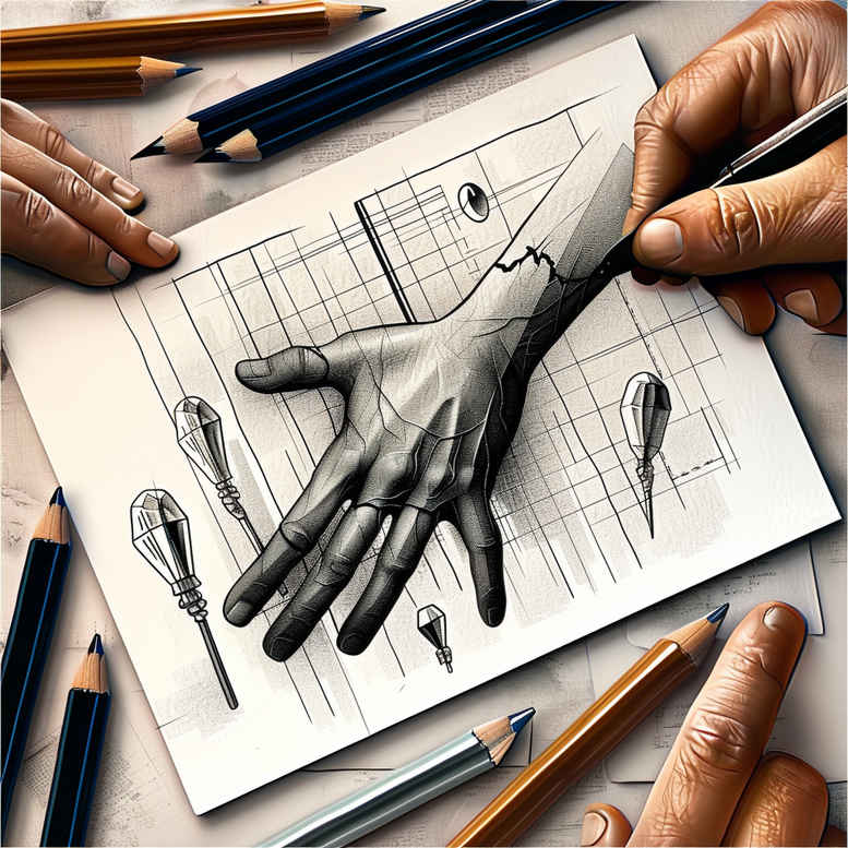 hands tattoo design ideas high-contrast symbolic gestures for shoulder