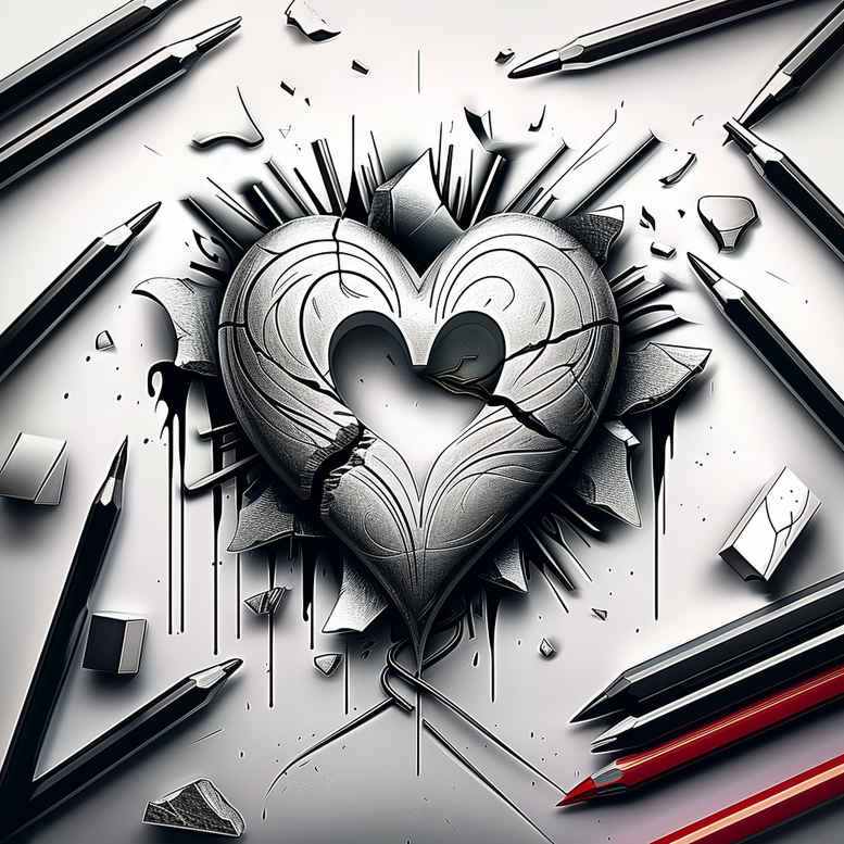 heart-and-lock – tattoo design ideas free ai generated – realism-crisp-detail – for-fingers – Gallery: hearts-inkby-ai