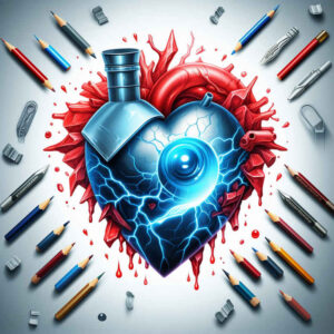 realistic-heart – tattoo design ideas free ai generated – surrealism-dreamlike – for-nape – Gallery: hearts-inkby-ai