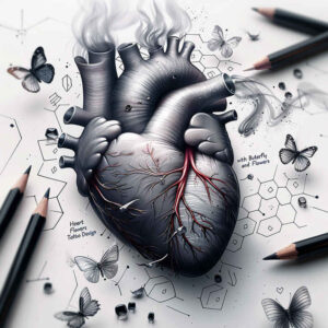 hearts tattoo design ideas classic motifs deep embodying courage