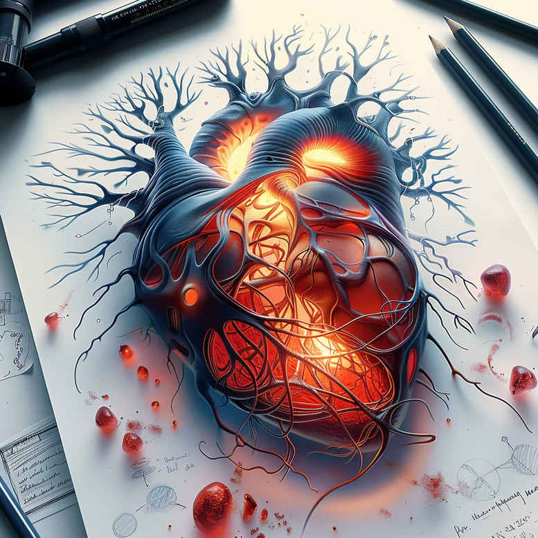 hearts tattoo design ideas saturated hues entwined for toe
