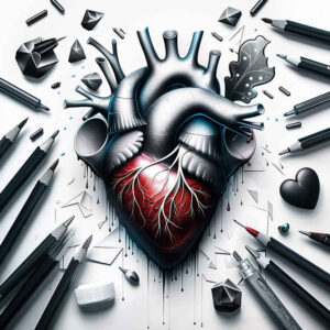 hearts tattoo design ideas Realism realistic lighting heart with wings for wrist side