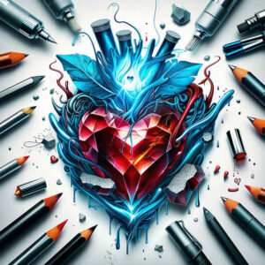 hearts tattoo design ideas gentle shadow ornamental embodying strength
