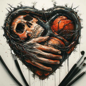 hearts tattoo design ideas low-key sacred heart for palm
