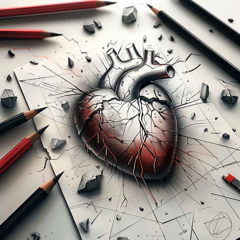 hearts tattoo design ideas photo-realistic symbol represents endurance