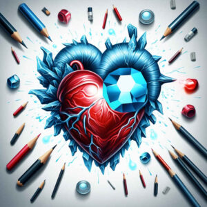 hearts tattoo design ideas vivid detail tribal heart for lower thigh