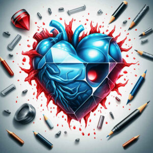 hearts tattoo design ideas Realism refined lines tribal stands for resilience