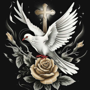 for-women – tattoo design ideas free ai generated – surrealism-symbolism – for-upper-thigh – Gallery: holy-spirit-inkby-ai