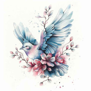 holy-spirit-blessing – tattoo design ideas free ai generated – realism-skin-texture – for-side – Gallery: holy-spirit-inkby-ai