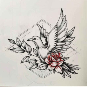spirit-symbol – tattoo design ideas free ai generated – realism-natural-luminosity – for-wrist – Gallery: holy-spirit-inkby-ai