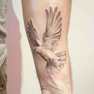 spiritual-light – tattoo design ideas free ai generated – neotraditional-classic-motifs – for-shoulder-blade – Gallery: holy-spirit-inkby-ai