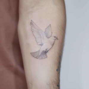 holy-spirit tattoo design ideas Realism true skin celestial embodying strength