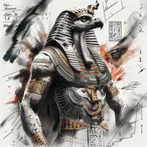 sky-god-realism-inner-glow-for-inner-arm – tattoo design ideas free ai generated – Gallery: horus-inkby-ai