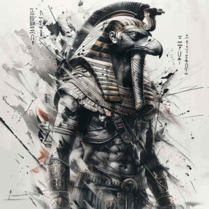 horus-with-wings-surrealism-unreal-for-upper-arm – tattoo design ideas free ai generated – Gallery: horus-inkby-ai