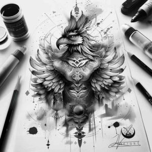 eye-of-horus-realism-natural-look-for-nape – tattoo design ideas free ai generated – Gallery: horus-inkby-ai