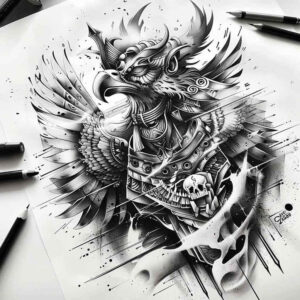 eye-of-power-neotraditional-classic-motifs-for-toe – tattoo design ideas free ai generated – Gallery: horus-inkby-ai