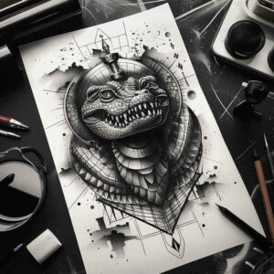 horus tattoo design ideas black-and-white detailed represents perseverance