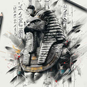 horus tattoo design ideas modern classic divine power shows resilience