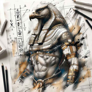 horus tattoo design ideas Realism lifelike eyes powerful symbol stands for endurance