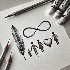 infinity-and-spirit-unembellished-for-upper-shoulder – tattoo design ideas free ai generated – Gallery: infinity-signs-inkby-ai