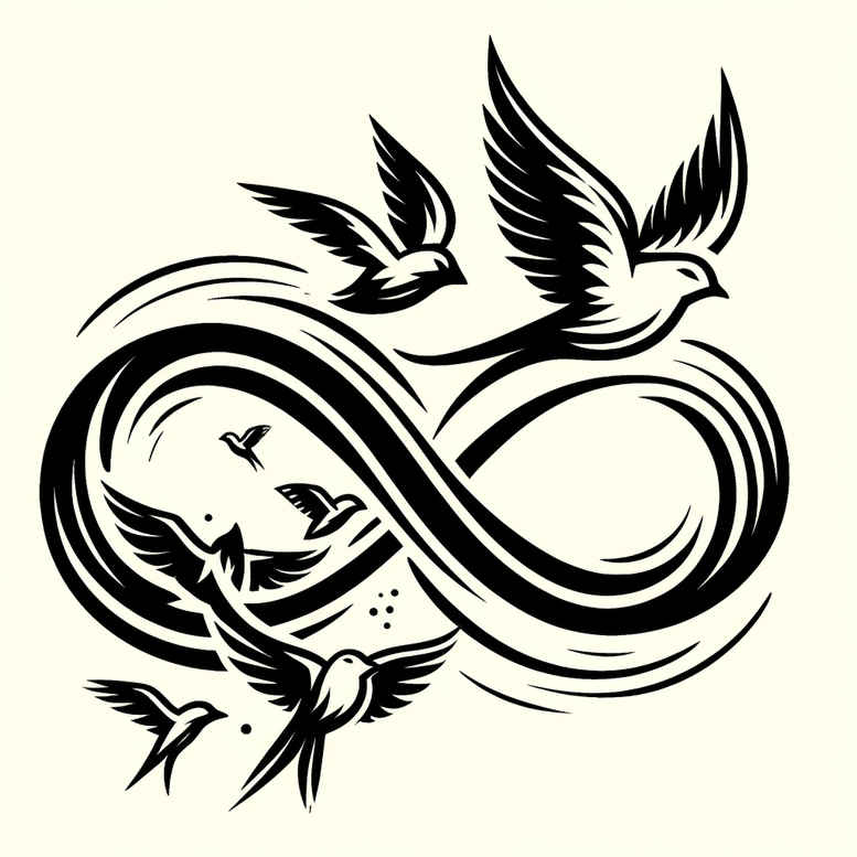 infinity-with-dots-clean-lines-for-ankle – tattoo design ideas free ai generated – Gallery: infinity-signs-inkby-ai