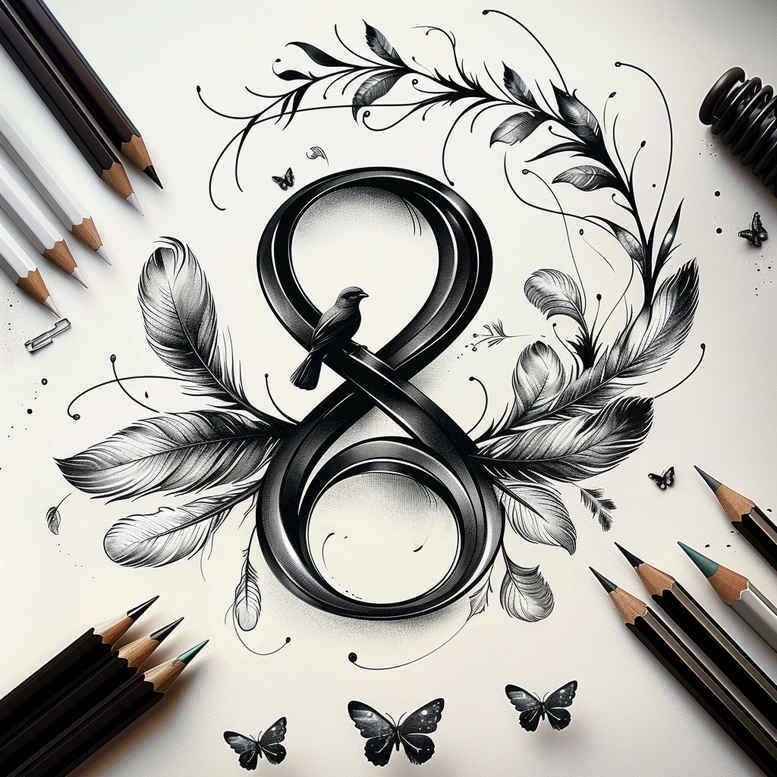 infinity-fine-line-tattoo-airy-touch-for-hip – tattoo design ideas free ai generated – Gallery: infinity-signs-inkby-ai