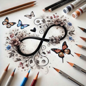 never-ending-sign-airy-for-stomach – tattoo design ideas free ai generated – Gallery: infinity-signs-inkby-ai