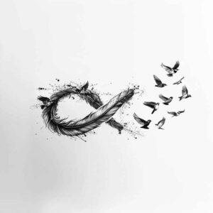 infinity-motif-elegant-for-triceps – tattoo design ideas free ai generated – Gallery: infinity-signs-inkby-ai