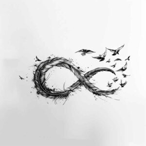 infinity-with-3d-effect-small-detail-for-forearm – tattoo design ideas free ai generated – Gallery: infinity-signs-inkby-ai