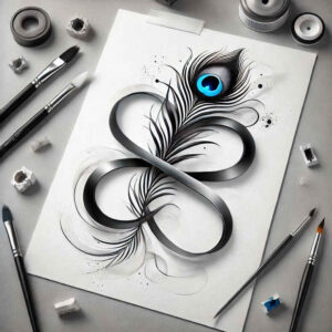 spiritual-infinity-fine-line-for-palm – tattoo design ideas free ai generated – Gallery: infinity-signs-inkby-ai