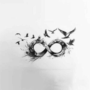 symbolic-infinity-outline-only-for-back-of-neck – tattoo design ideas free ai generated – Gallery: infinity-signs-inkby-ai