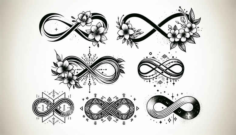 infinity-shape-tattoo-no-excess-for-biceps – tattoo design ideas free ai generated – Gallery: infinity-signs-inkby-ai