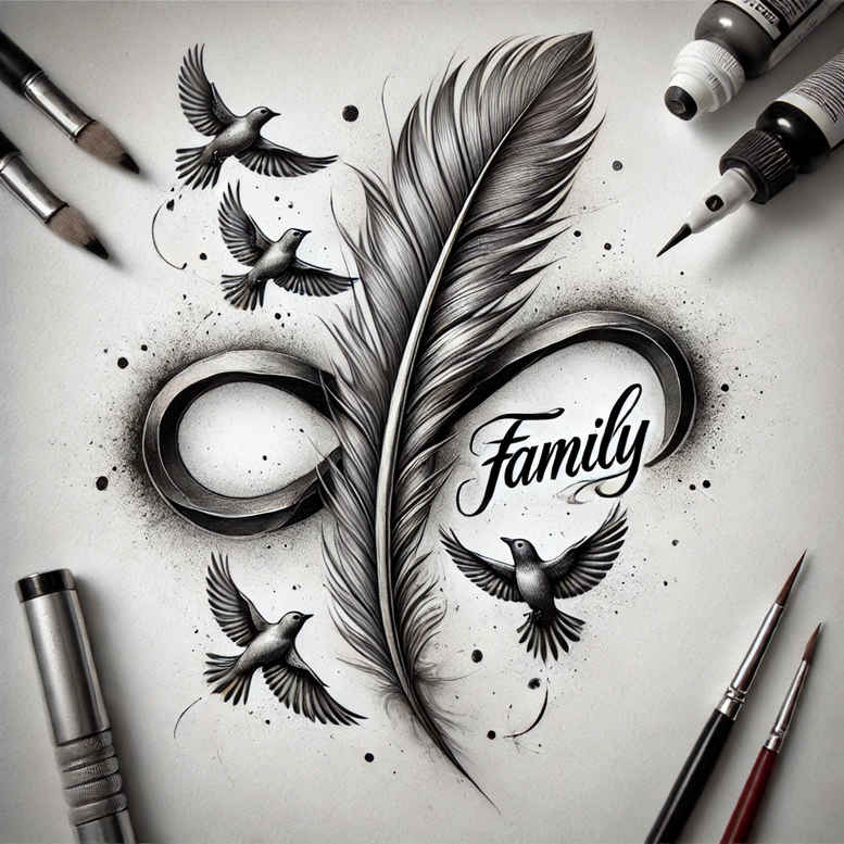 infinity-with-3d-effect-clear-edge-for-back-shoulder – tattoo design ideas free ai generated – Gallery: infinity-signs-inkby-ai