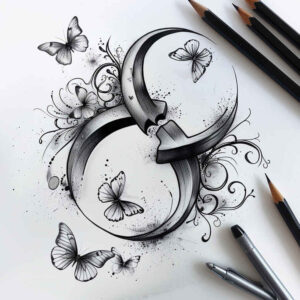 infinity-and-love-negative-space-for-outer-arm – tattoo design ideas free ai generated – Gallery: infinity-signs-inkby-ai